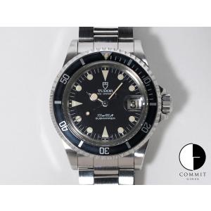 チューダー(チュードル) サブマリーナー Ref.76100 SS ブラック文字盤｜commitginza