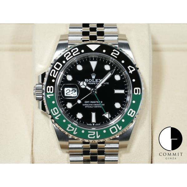 ロレックス GMTマスターII Ref.126720VTNR ステンレススチール ブラック文字盤 ジ...