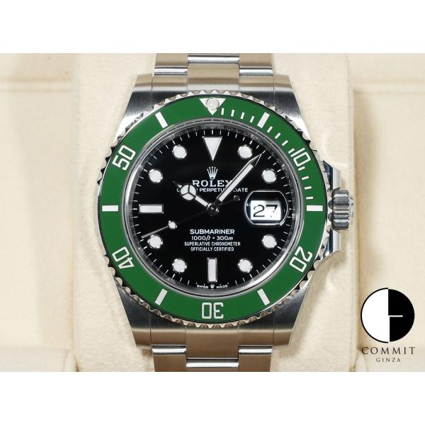 ロレックス サブマリーナー デイト Ref.126610LV ステンレススチール ブラック文字盤