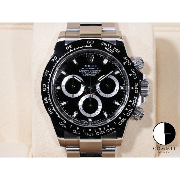 ロレックス デイトナ Ref.116500LN SS ブラック文字盤