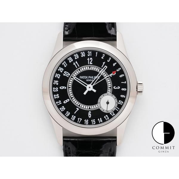 パテックフィリップ カラトラバ Ref.6006G-001 ホワイトゴールド ブラック文字盤
