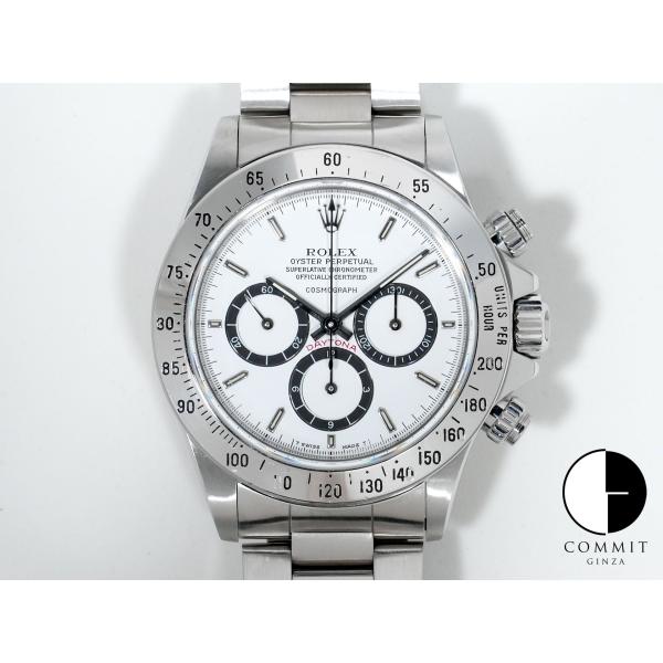 ロレックス デイトナ エルプリメロ Ref.16520 ステンレススチール ホワイト文字盤