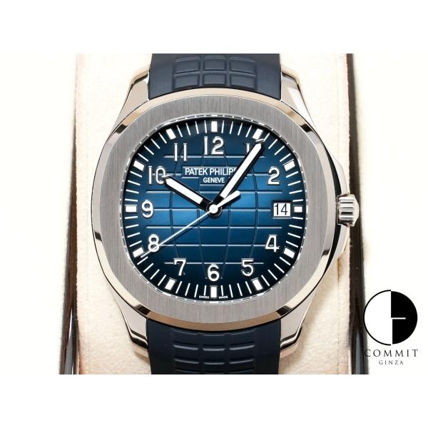 パテックフィリップ アクアノート Ref.5168G-001 ホワイトゴールド ミッドナイトブルー文...