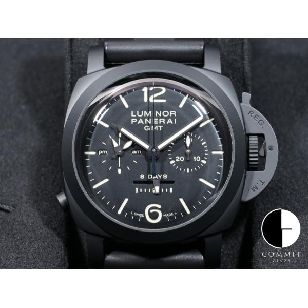 パネライ ルミノール 1950 8DAYSクロノ モノプルサンテGMT Ref.PAM00317 B...