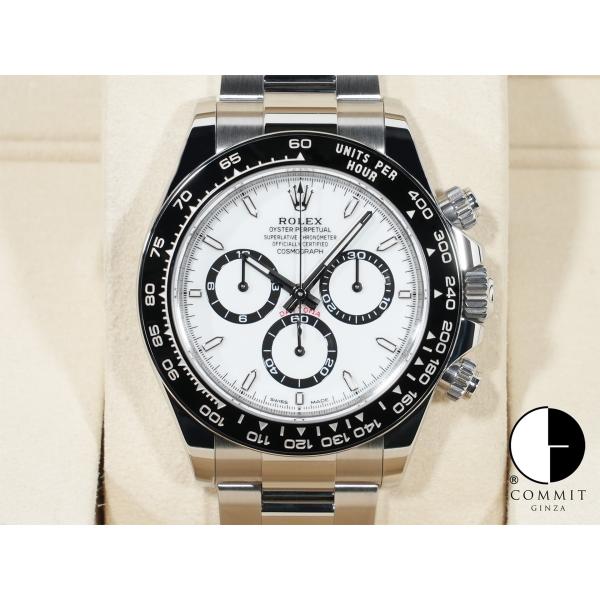 ロレックス デイトナ Ref.126500LN SS ホワイト文字盤