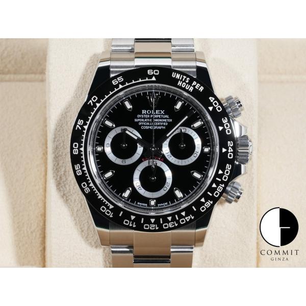 ロレックス デイトナ Ref.116500LN SS ブラック文字盤