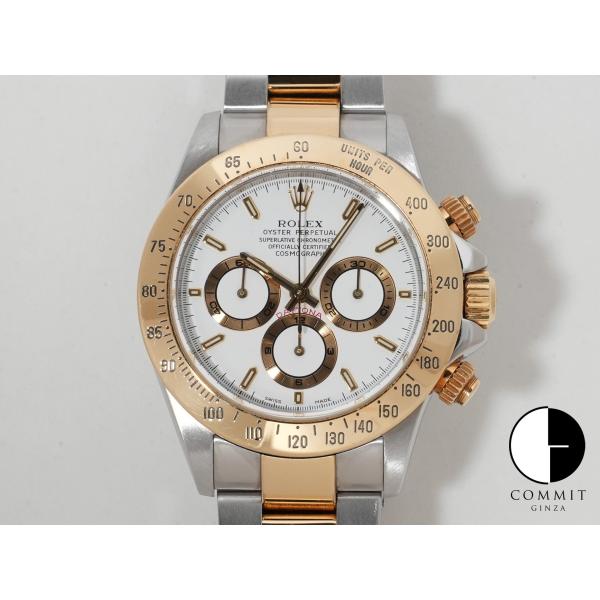 ロレックス デイトナ エルプリメロ Ref.16523 SS/YG ホワイト文字盤