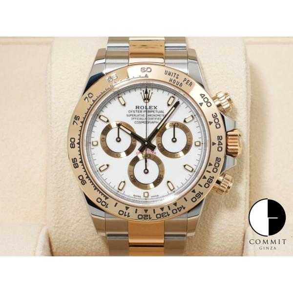 ロレックス デイトナ Ref.116503 ステンレススチール/イエローゴールド ホワイト文字盤