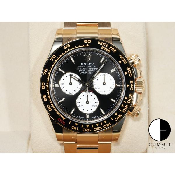 ロレックス デイトナ Ref.126528LN イエローゴールド ブライトブラック文字盤
