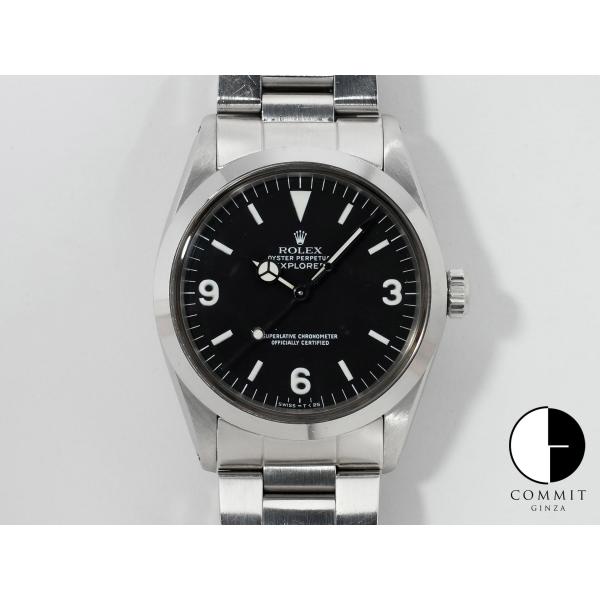 ロレックス エクスプローラーI Ref.1016 ステンレススチール ブラック文字盤