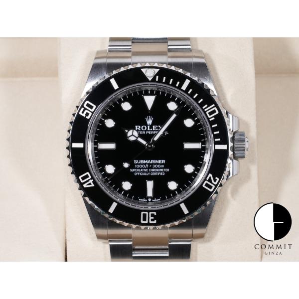 ロレックス サブマリーナー ノンデイト Ref.124060 SS ブラック文字盤