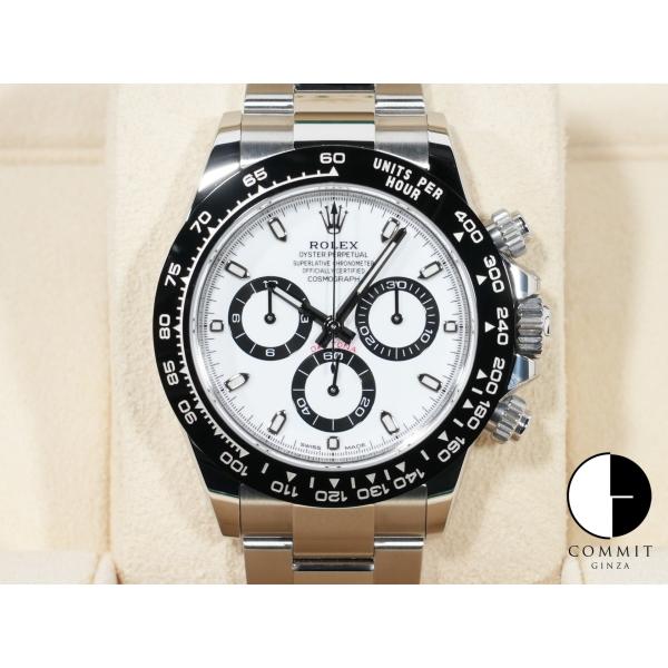 ロレックス デイトナ Ref.116500LN SS ホワイト文字盤