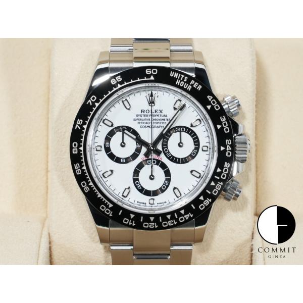 ロレックス デイトナ Ref.116500LN ステンレススチール ホワイト文字盤