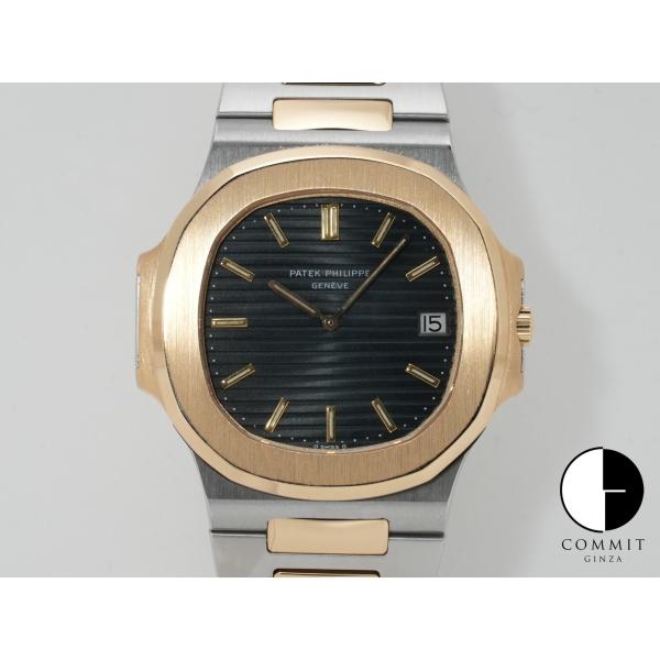 パテックフィリップ ノーチラス Ref.3700/11JA ステンレススチール/イエローゴールド ブ...