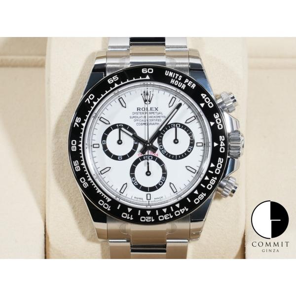 ロレックス デイトナ Ref.126500LN SS ホワイト文字盤