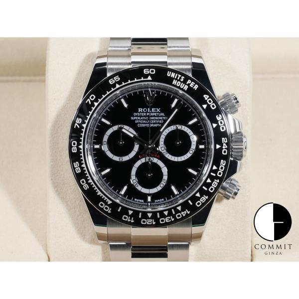 ロレックス デイトナ Ref.126500LN SS ブラック文字盤