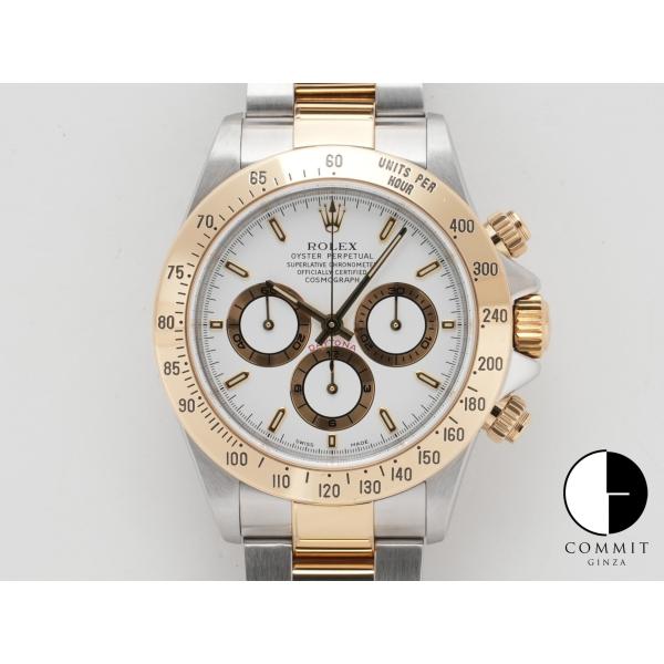 ロレックス デイトナ エルプリメロ Ref.16523 ステンレススチール/イエローゴールド ホワイ...