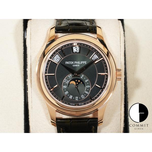 パテックフィリップ アニュアルカレンダー Ref.5205R-011 18KRG オリーブグリーン文...