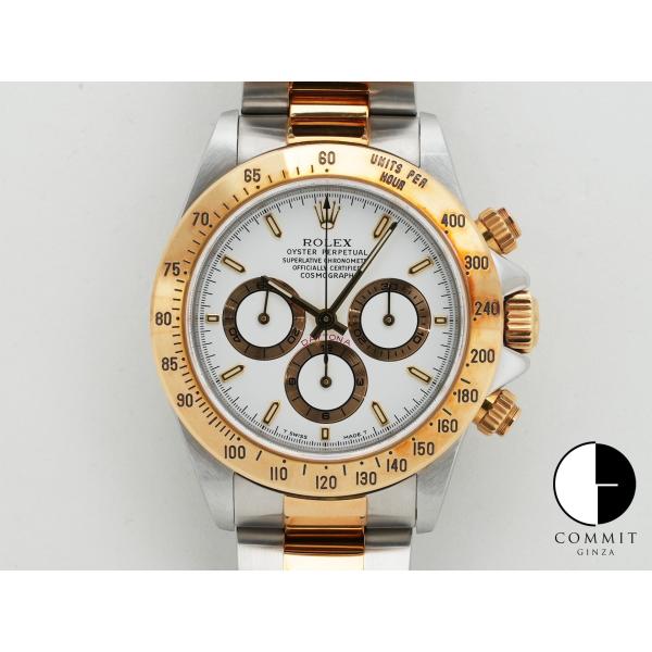 ロレックス デイトナ エルプリメロ Ref.16523 ステンレススチール/イエローゴールド ホワイ...