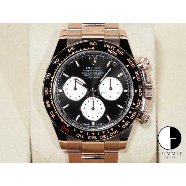 ロレックス デイトナ Ref.126525LN エバーローズゴールド ブライトブラック文字盤
