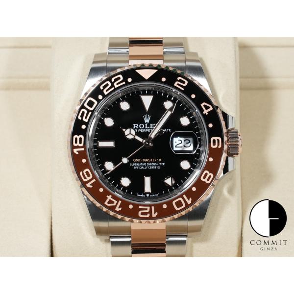 ロレックス GMTマスターII Ref.126711CHNR ステンレススチール/エバーローズゴール...
