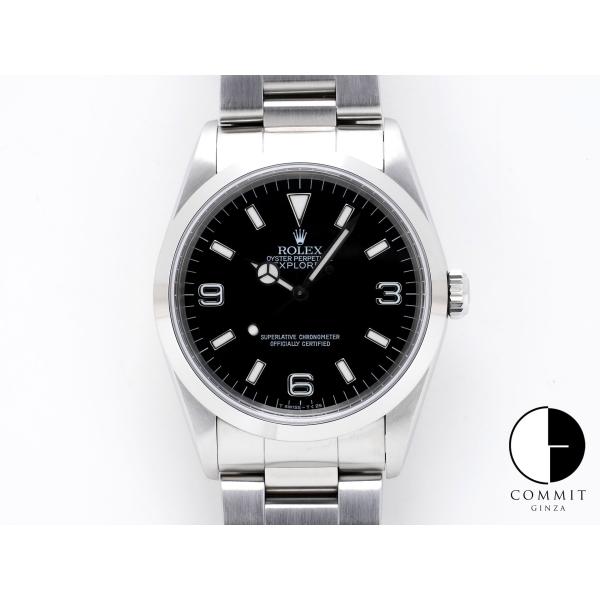 ロレックス エクスプローラーI Ref.14270 ステンレススチール ブラック文字盤 オイスターブ...