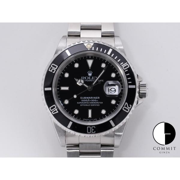 ロレックス サブマリーナー デイト Ref.16610 ステンレススチール ブラック文字盤