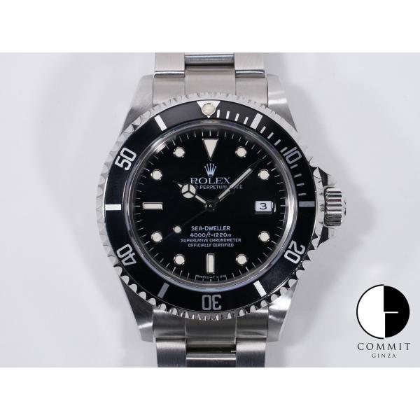 ロレックス シードゥエラー Ref.16600 ステンレススチール ブラック文字盤