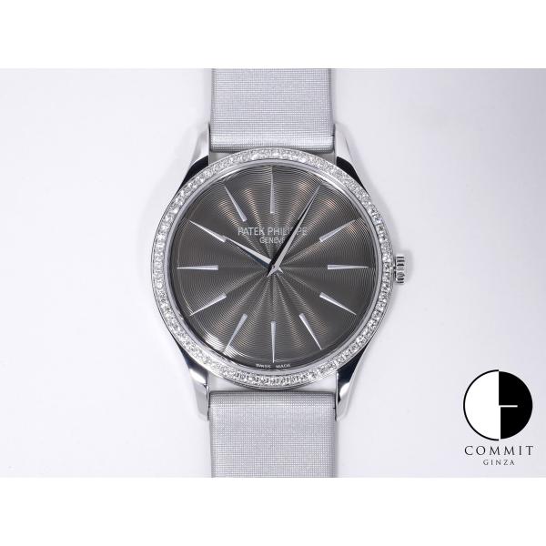 パテックフィリップ カラトラバ Ref.4897G-010 ホワイトゴールド シルバーグレー文字盤