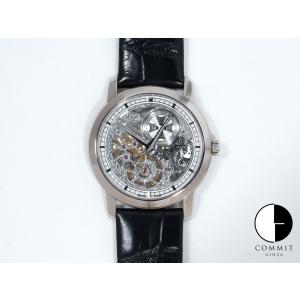 ヴァシュロンコンスタンタン トラディショナル スケルトン Ref.33158/000G-9394 18KWG スケルトン文字盤｜commitginza