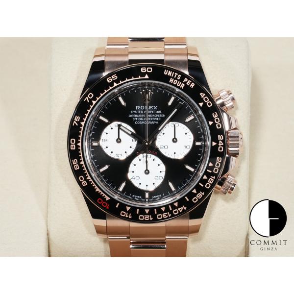 ロレックス デイトナ Ref.126525LN エバーローズゴールド ブライトブラック文字盤