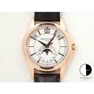 パテックフィリップ アニュアルカレンダー Ref.5205R-001 18KRG シルバー文字盤｜commitginza