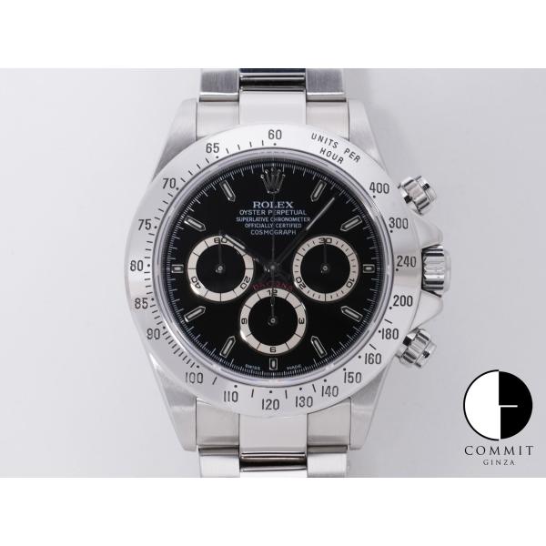 ロレックス デイトナ エルプリメロ Ref.16520 SS ブラック文字盤