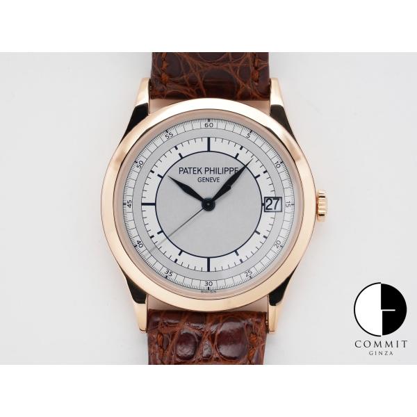 パテックフィリップ カラトラバ Ref.5296R-001 ローズゴールド シルバー文字盤