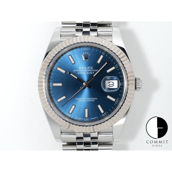 ロレックス デイトジャスト41 Ref.126334 ステンレススチール/ホワイトゴールド ブライト...