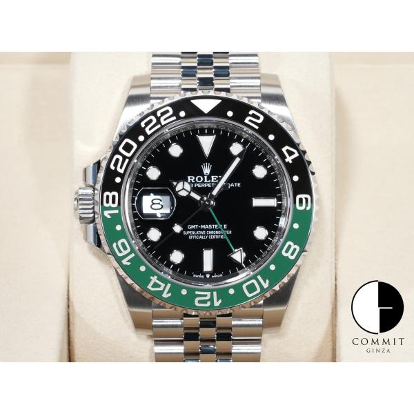 ロレックス GMTマスターII Ref.126720VTNR SS ブラック文字盤 ジュビリーブレス...