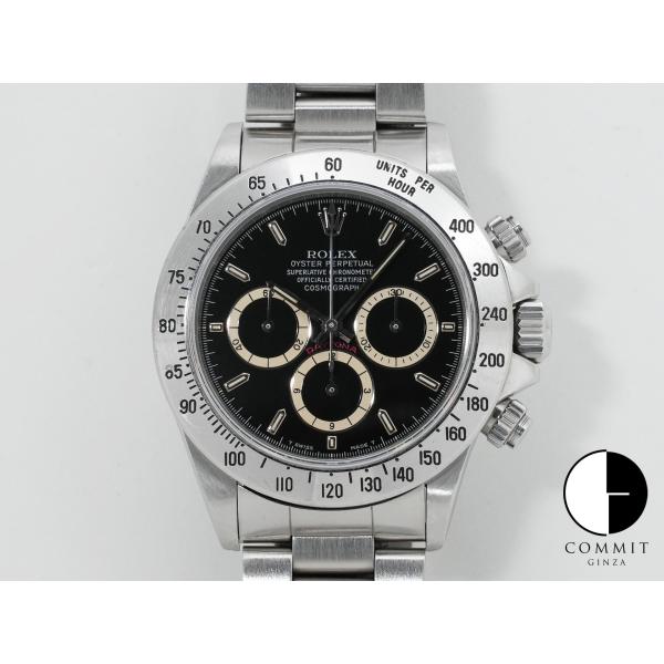 ロレックス デイトナ エルプリメロ Ref.16520 ステンレススチール ブラック文字盤