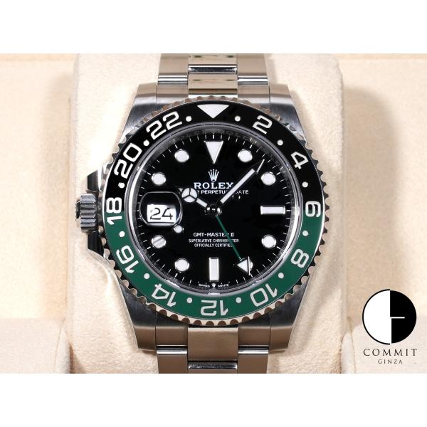 ロレックス GMTマスターII Ref.126720VTNR SS ブラック文字盤 オイスターブレス...