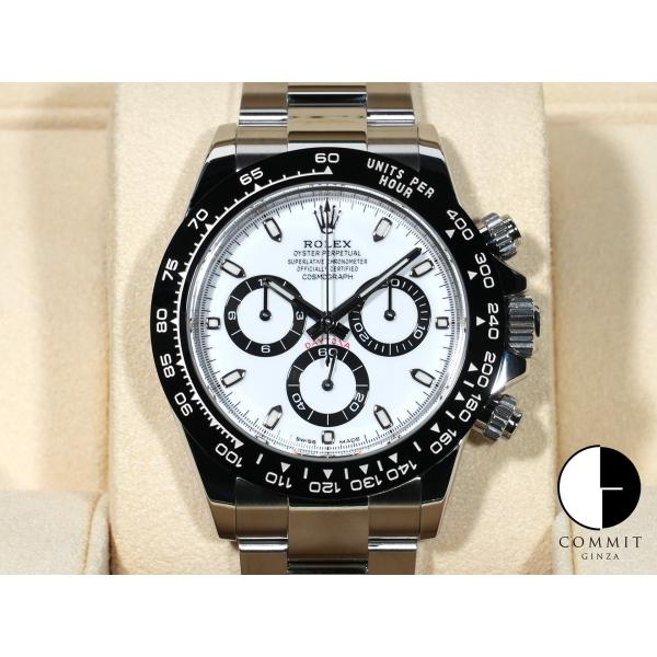 ロレックス デイトナ Ref.116500LN ステンレススチール ホワイト文字盤
