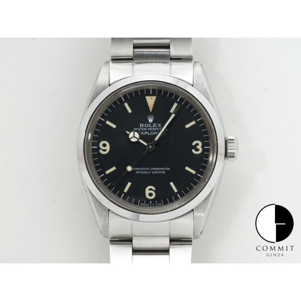 ロレックス エクスプローラーI Ref.1016 ステンレススチール ブラック文字盤