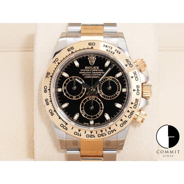 ロレックス デイトナ Ref.116503 SS/YG ブラック文字盤