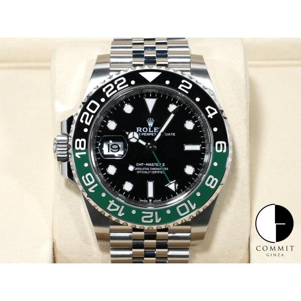 ロレックス GMTマスターII Ref.126720VTNR ステンレススチール ブラック文字盤 ジ...