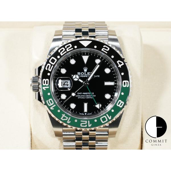 ロレックス GMTマスターII Ref.126720VTNR SS ブラック文字盤 ジュビリーブレス...