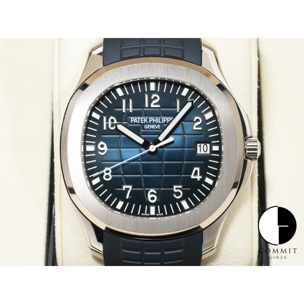 パテックフィリップ アクアノート Ref.5168G-001 ホワイトゴールド ミッドナイトブルー文...