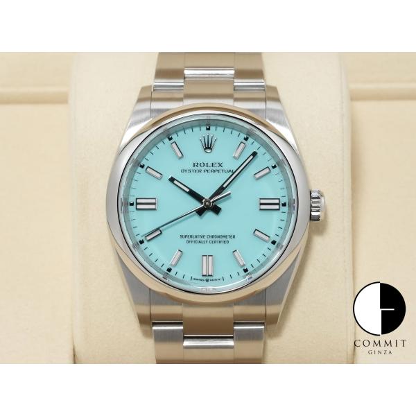 ロレックス オイスターパーペチュアル36 Ref.126000 ステンレススチール ターコイズ文字盤