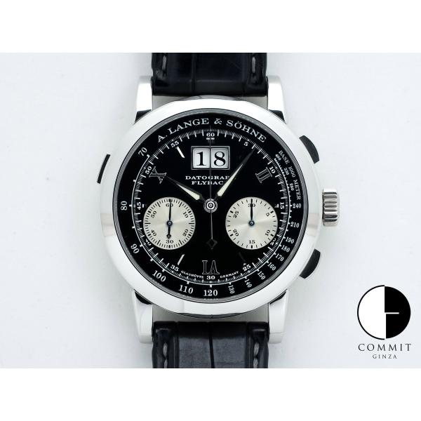 A.ランゲ＆ゾーネ ダトグラフ Ref.403.035 プラチナ ブラック文字盤