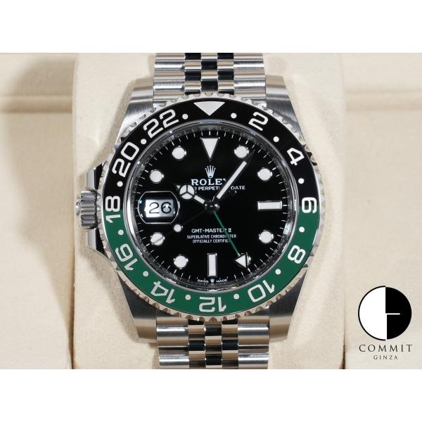 ロレックス GMTマスターII Ref.126720VTNR SS ブラック文字盤 ジュビリーブレス...