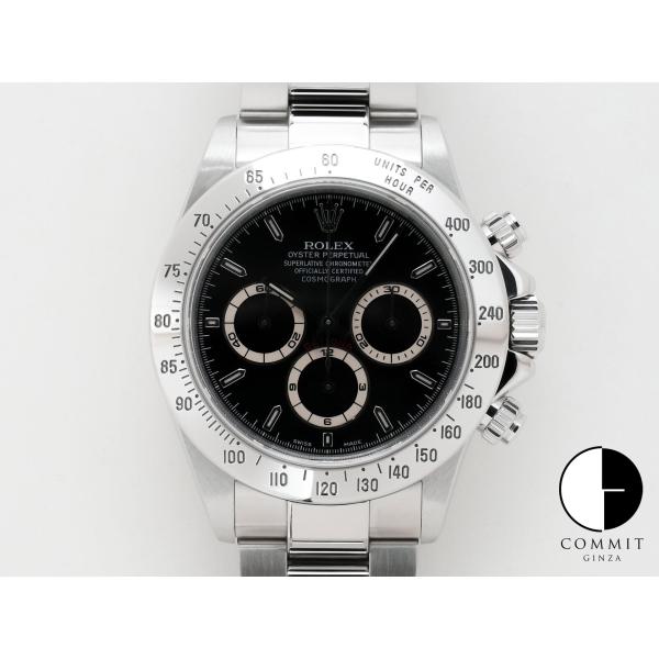 ロレックス デイトナ エルプリメロ Ref.16520 SS ブラック文字盤