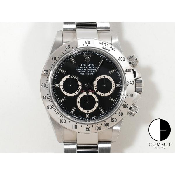 ロレックス デイトナ エルプリメロ Ref.16520 SS ブラック文字盤