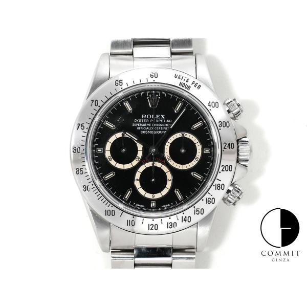 ロレックス デイトナ エルプリメロ Ref.16520 ステンレススチール ブラック文字盤